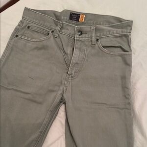 J. Crew Gray Slim Jeans with Modern Fit